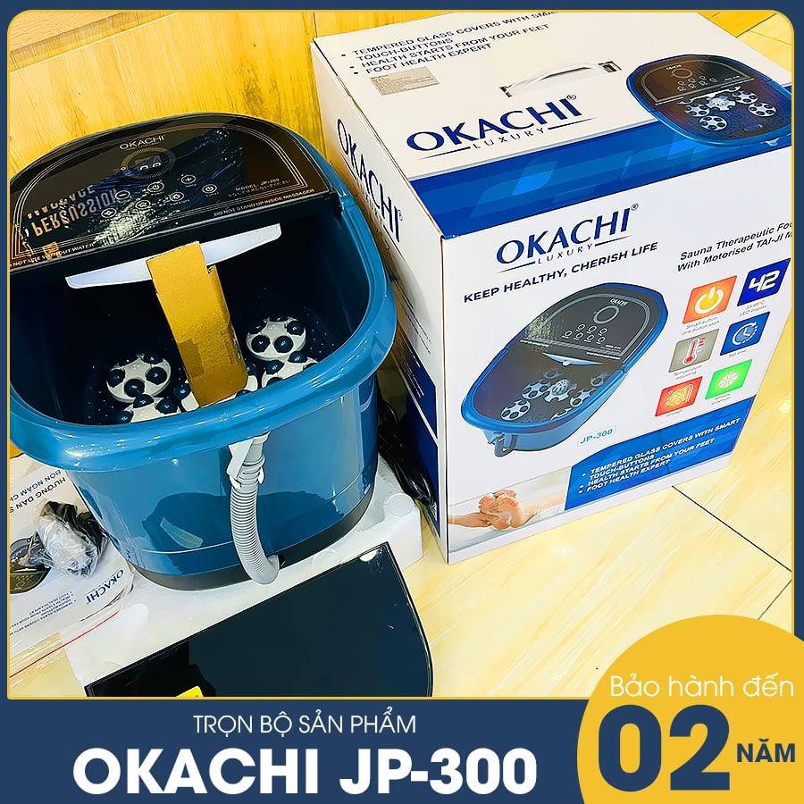 Bồn ngâm chân OKACHI JP-300 dòng cao cấp